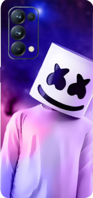 BUGGU Oppo Reno 5 Pro 5g Mobile Skin(Ultra Super Superhero Skin With High Matte Finish.)