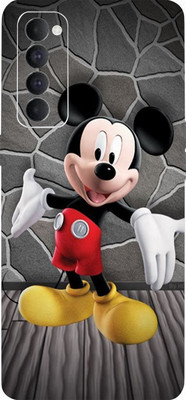 BUGGU OPPO Reno4 Pro Mobile Skin(Ultra Super Mickey Mouse Skin With High Matte Finish.)