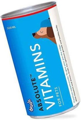 Drools Absolute Vitamins For Pets Dog Supplement 300ml Chicken 0.3 kg Wet Adult, Young Dog Food