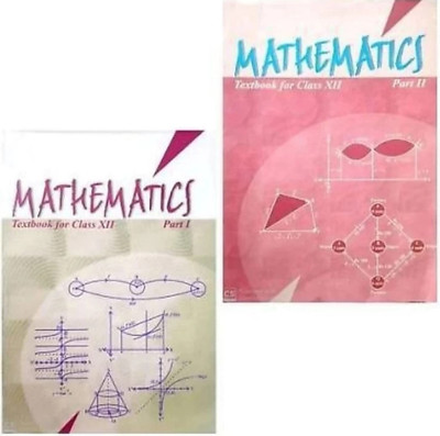NCERT Class 12 Mathematics Part 1& 2 In English MEDUIM Paperback NCERT Set Of 2 Books(Paperback, Ncert)