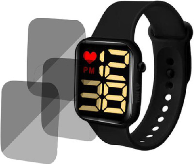 XAZE Screen Guard for TIME UP 2021 SMARTWATCH SCREEN GUARD(Pack of 3)