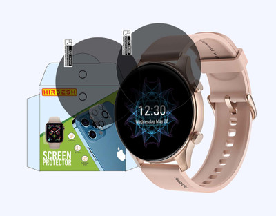hirdesh Screen Guard for NOISEFIT EVOLVE 2 AMOLED SMARTWATCH(Pack of 2)