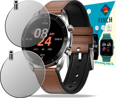 FINCH Tempered Glass Guard for Fire Boltt Almighty Bluetooth(Pack of 2)