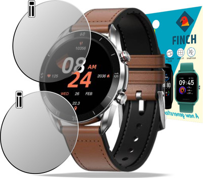FINCH Tempered Glass Guard for Fire Boltt Almighty Bluetooth(Pack of 2)