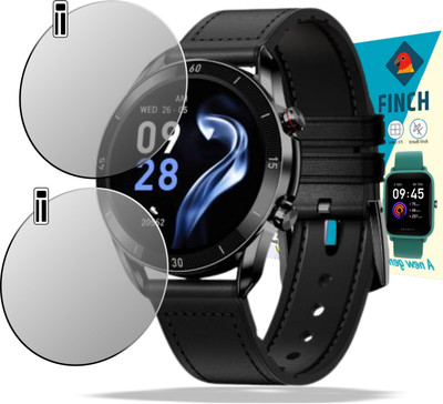 FINCH Tempered Glass Guard for Fire Boltt Almighty Bluetooth(Pack of 2)