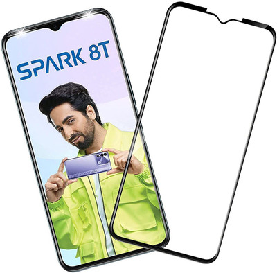 TESPARK Tempered Glass Guard for Tecno Spark 8T(Pack of 1)