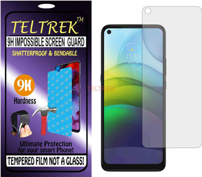 TELTREK Tempered Glass Guard for MOTOROLA G9 POWER (Flexible Shatterproof)(Pack of 1)