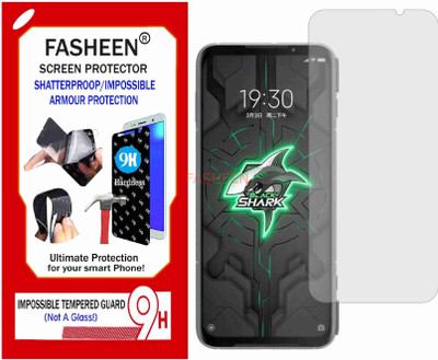 Fasheen Tempered Glass Guard for XIAOMI REDMI BLACK SHARK 3 PRO (Flexible Shatterproof)(Pack of 1)