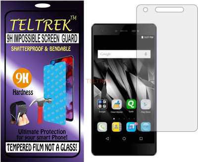 TELTREK Tempered Glass Guard for MICROMAX CANVAS 5 E481 (Flexible Shatterproof)(Pack of 1)