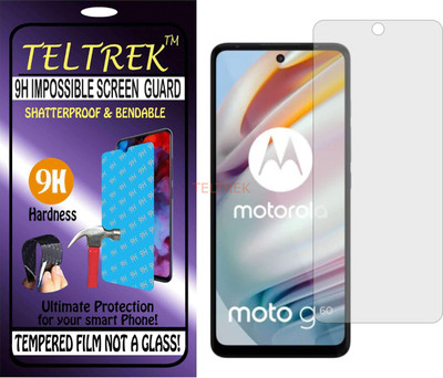 TELTREK Tempered Glass Guard for MOTOROLA MOTO G40 FUSION (Flexible Shatterproof)(Pack of 1)