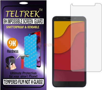 TELTREK Tempered Glass Guard for MOBIISTAR C1 SHINE(Pack of 1)