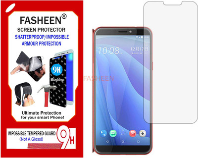 Fasheen Tempered Glass Guard for HTC DESIRE 12S (Flexible Shatterproof)(Pack of 1)