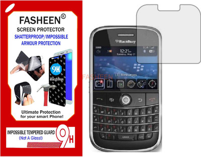 Fasheen Tempered Glass Guard for BLACKBERRY BOLD 9000 (Flexible Shatterproof)(Pack of 1)