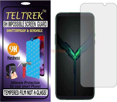 TELTREK Tempered Glass Guard for XIAOMI MI BLACK SHARK 2 (Flexible Shatterproof)(Pack of 1)