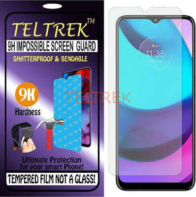 TELTREK Tempered Glass Guard for MOTO E20 (Flexible Shatterproof)(Pack of 1)