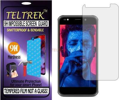 TELTREK Tempered Glass Guard for MICROMAX SELFIE 3 E460 (Flexible Shatterproof)(Pack of 1)