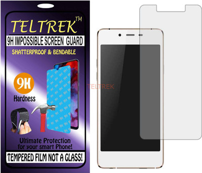 TELTREK Tempered Glass Guard for MICROMAX CANVAS SLIVER 5 (Q450) (Flexible Shatterproof)(Pack of 1)