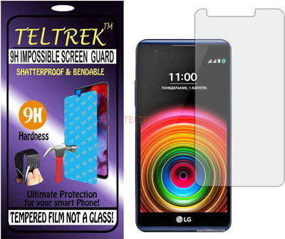 TELTREK Tempered Glass Guard for LG X POWER(Pack of 1)