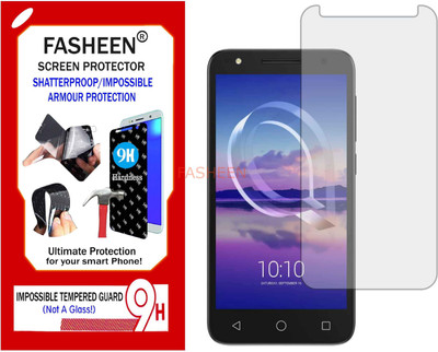 Fasheen Tempered Glass Guard for ALCATEL U5 HD (Flexible Shatterproof)(Pack of 1)
