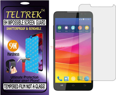 TELTREK Tempered Glass Guard for MICROMAX A311 (CANVAS NITRO) (Flexible Shatterproof)(Pack of 1)