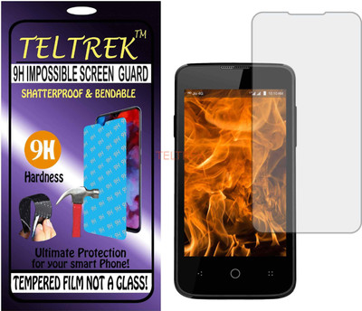 TELTREK Tempered Glass Guard for RELIANCE JIO LYF FLAME 5 (Flexible Shatterproof)(Pack of 1)