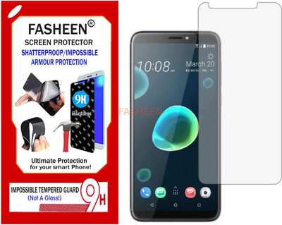 Fasheen Tempered Glass Guard for HTC DESIRE 12 PLUS (Flexible Shatterproof)(Pack of 1)