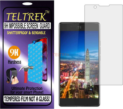 TELTREK Tempered Glass Guard for MICROMAX YU MICROMAX YUTOPIA (Flexible Shatterproof)(Pack of 1)