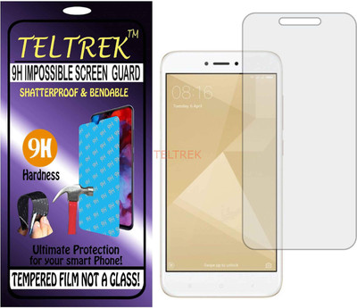 TELTREK Tempered Glass Guard for MI REDMI 4 (Flexible Shatterproof)(Pack of 1)