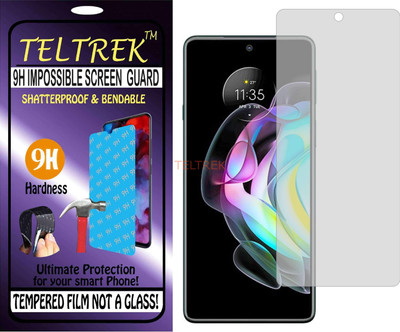 TELTREK Tempered Glass Guard for MOTOROLA MOTO EDGE 20 (Flexible Shatterproof)(Pack of 1)