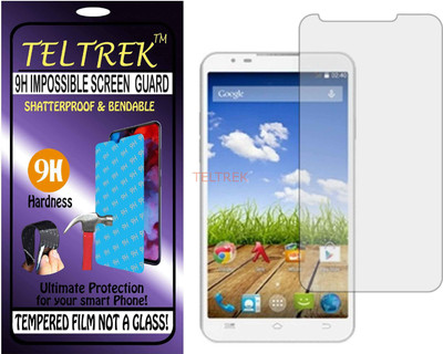TELTREK Tempered Glass Guard for MICROMAX CANVAS XL2 A109 (Flexible Shatterproof)(Pack of 1)