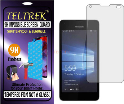 TELTREK Tempered Glass Guard for MICROSOFT LUMIA 550(Pack of 1)