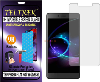 TELTREK Tempered Glass Guard for MICROMAX CANVAS 6 PRO (Flexible Shatterproof)(Pack of 1)