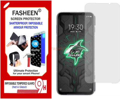 Fasheen Tempered Glass Guard for BLACK SHARK 3 PRO (Flexible Shatterproof)(Pack of 1)