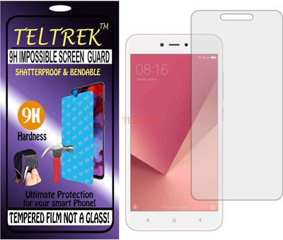 TELTREK Tempered Glass Guard for MI REDMI Y1 (Flexible Shatterproof)(Pack of 1)