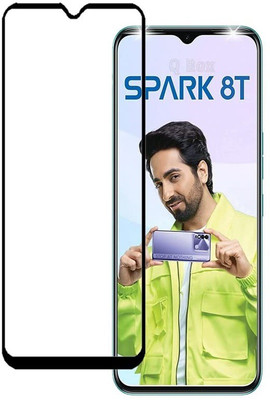 TESPARK Tempered Glass Guard for Tecno Spark 8T(Pack of 1)