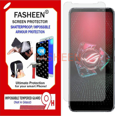 Fasheen Tempered Glass Guard for ASUS ROG PHONE 5 S (Flexible Shatterproof)(Pack of 1)