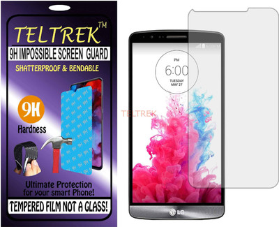 TELTREK Tempered Glass Guard for LG G3 D855 (Flexible Shatterproof)(Pack of 1)