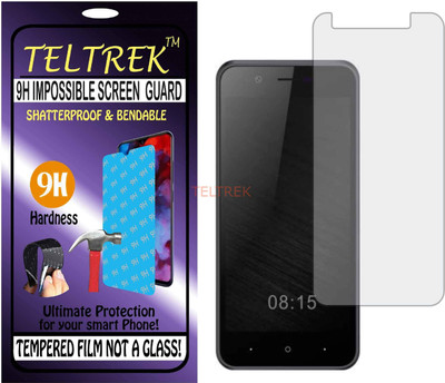 TELTREK Tempered Glass Guard for MICROMAX SPARK 4G PRIME (Flexible Shatterproof)(Pack of 1)