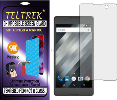 TELTREK Tempered Glass Guard for MICROMAX YU YUREKA S (Flexible Shatterproof)(Pack of 1)