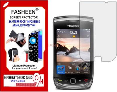 Fasheen Tempered Glass Guard for BLACKBERRY TORCH 9810 (Flexible Shatterproof)(Pack of 1)