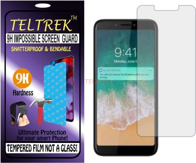 TELTREK Tempered Glass Guard for MICROMAX C2A+ (CANVAS 2 PLUS) 2018 (Flexible Shatterproof)(Pack of 1)