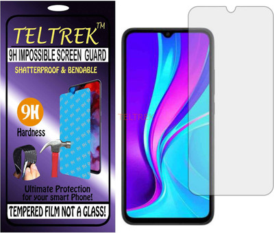 TELTREK Tempered Glass Guard for MI 9 (Flexible Shatterproof)(Pack of 1)