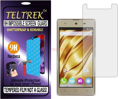 TELTREK Tempered Glass Guard for MICROMAX CANVAS SELFIE 4 Q349 (Flexible Shatterproof)(Pack of 1)