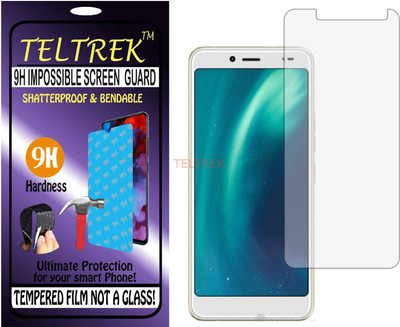 TELTREK Tempered Glass Guard for MOBIISTAR E SELFIE (Flexible Shatterproof)(Pack of 1)