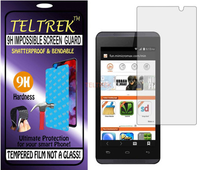 TELTREK Tempered Glass Guard for MICROMAX CANVAS FIRE 4(Pack of 1)