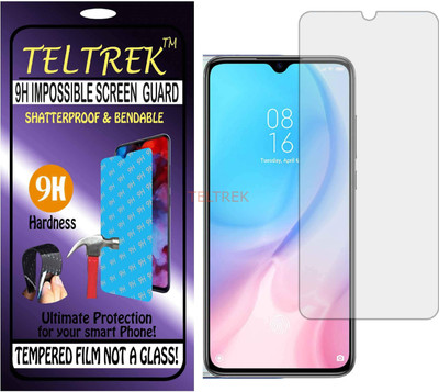 TELTREK Tempered Glass Guard for REDMI 9 LITE (Flexible Shatterproof)(Pack of 1)