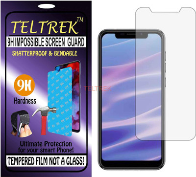 TELTREK Tempered Glass Guard for MOBISTAR X1 NOTCH (Flexible Shatterproof)(Pack of 1)