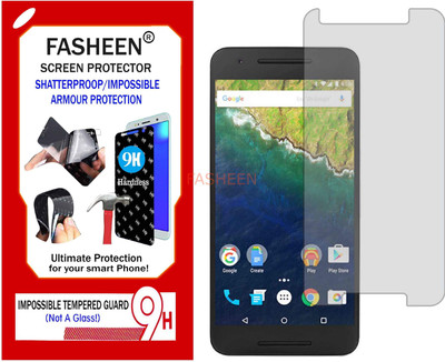 Fasheen Tempered Glass Guard for GOOGLE NEXUS 6P (Flexible Shatterproof)(Pack of 1)