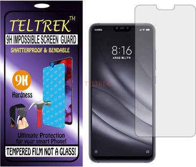TELTREK Tempered Glass Guard for REDMI 8 YOUTH (Flexible Shatterproof)(Pack of 1)