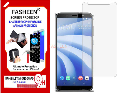 Fasheen Tempered Glass Guard for HTC U12 LIFE (Flexible Shatterproof)(Pack of 1)